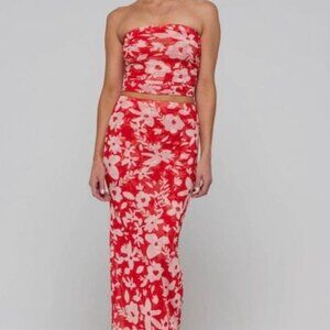 Resa Bonnie Mesh Top and Skirt - in Frida